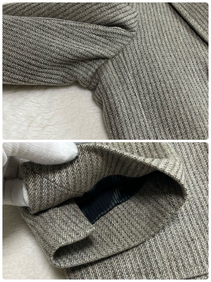 Ermenegildo Zegna ジャケット ゼニア　エルボーパッチ　カシミア