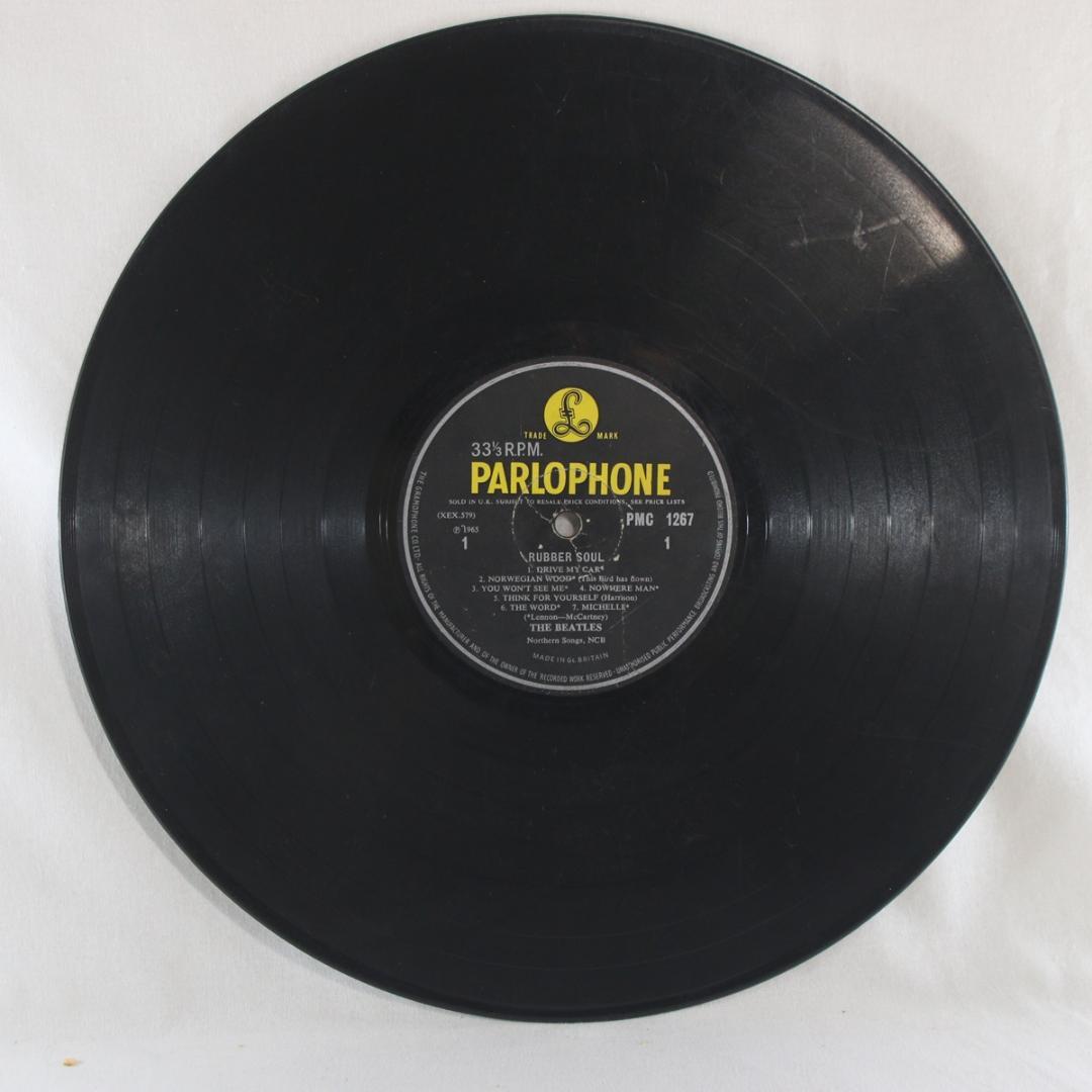 英LP The Beatles Rubber Soul UK盤 Mono MT