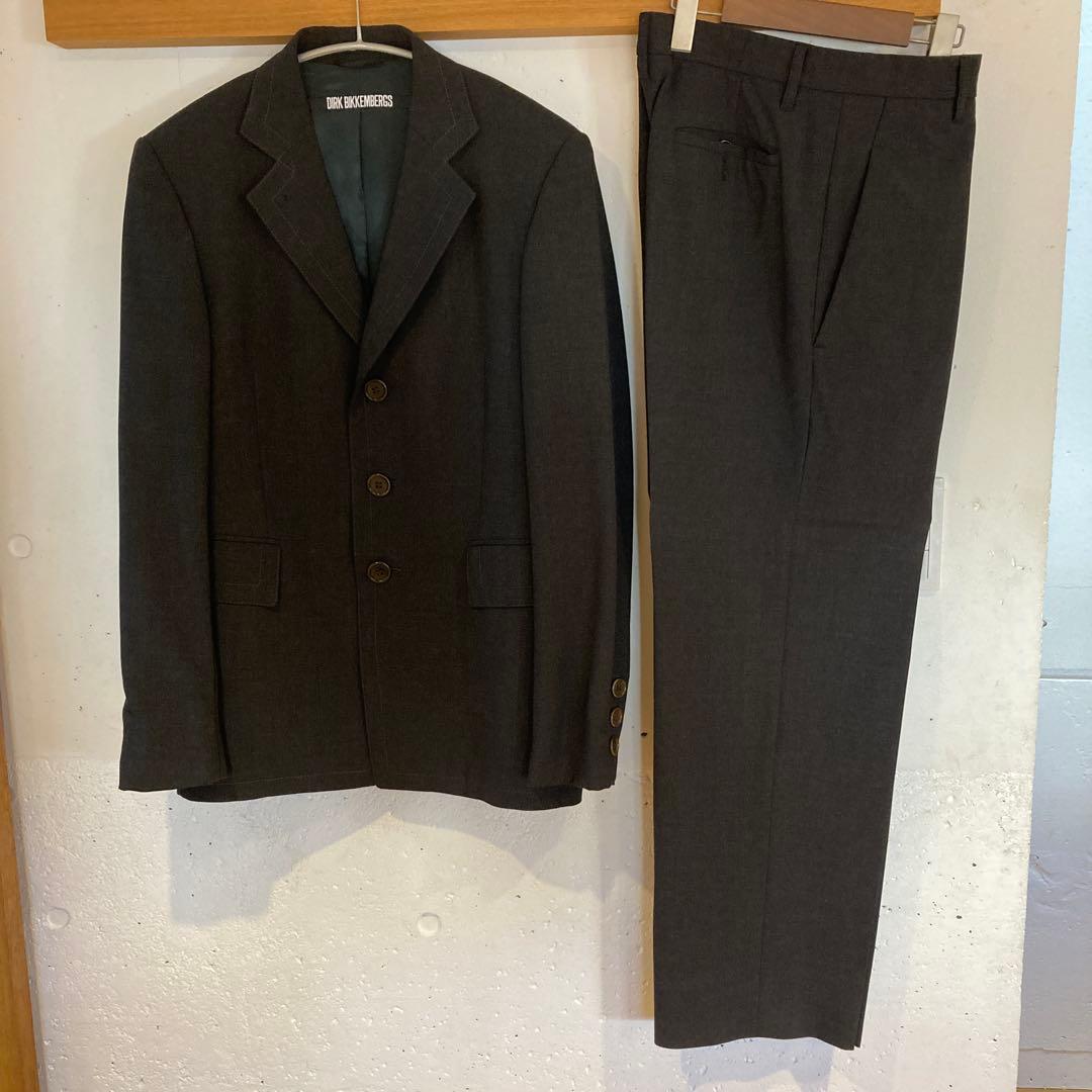 maya DIRK BIKKEMBERGS ダークグレー スーツ セット
