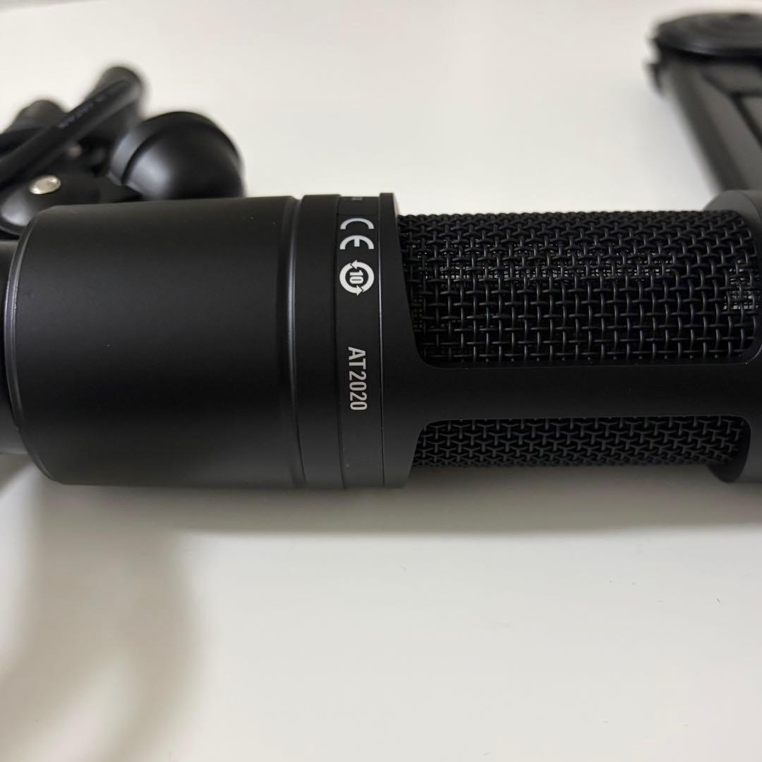 AT2020＋ポップガード AT8175 マイクアーム AT8700J セット