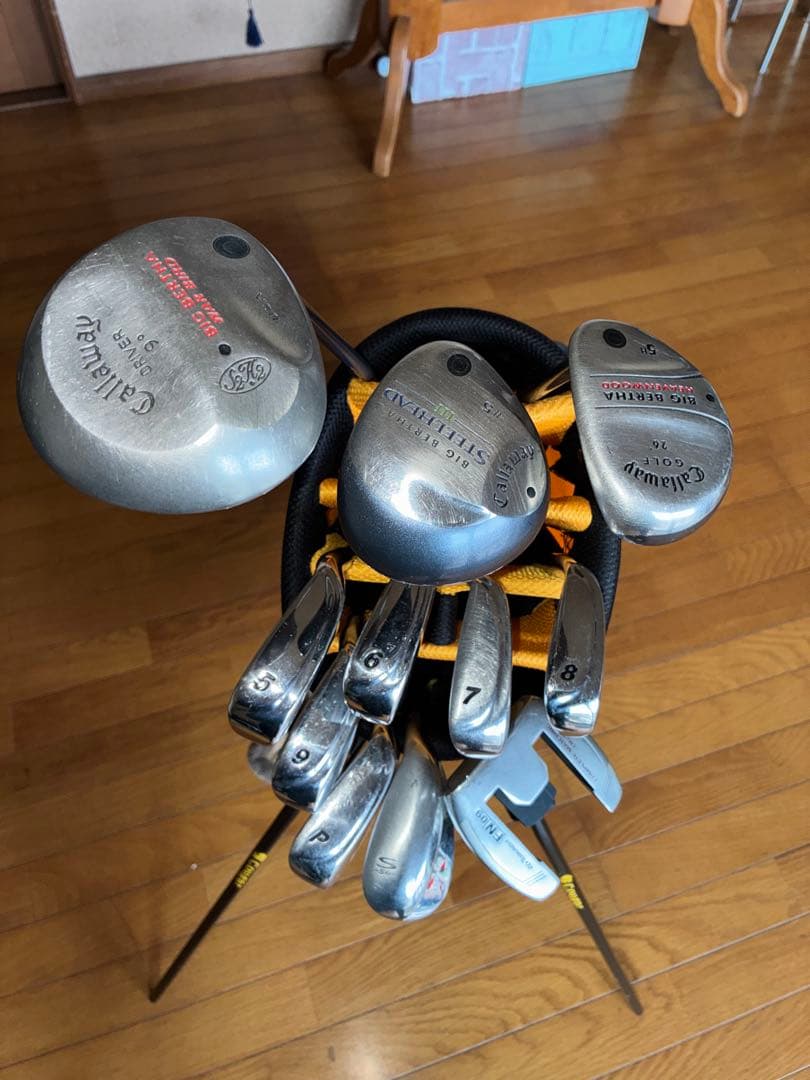 訳アリ Callaway & XC-3 スタンド式キャディバッグ❗️11本セット❗️