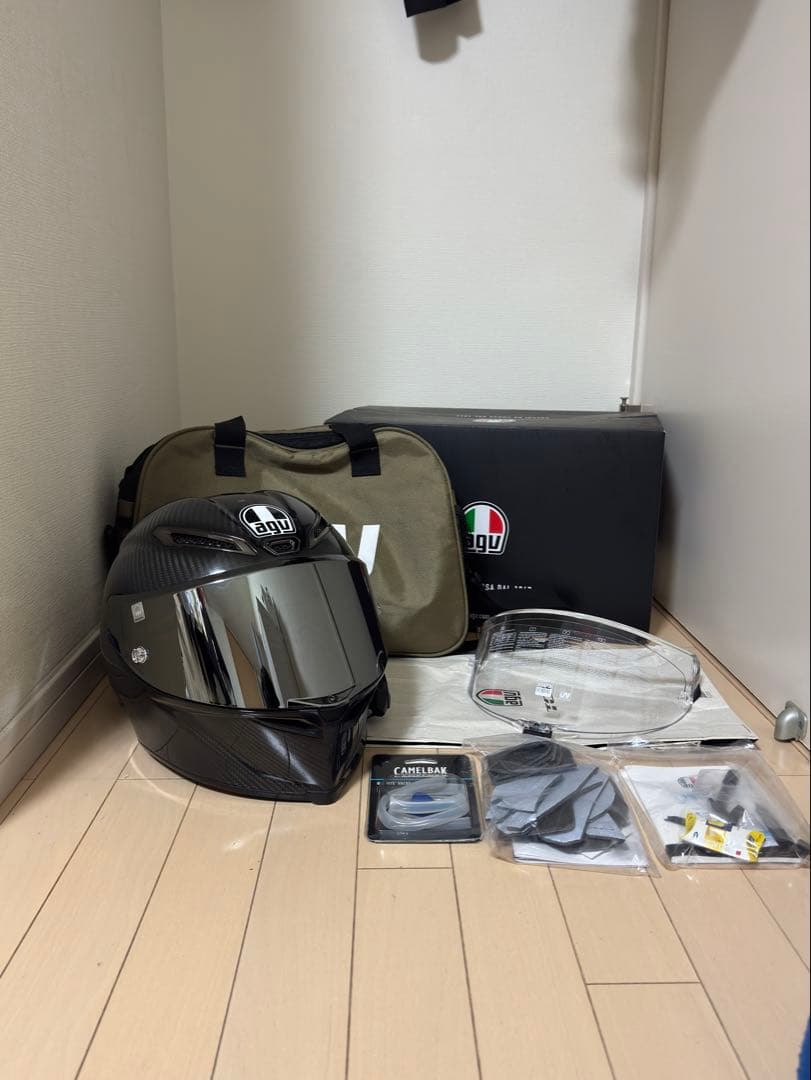 AGV PISTA GP RR Mサイズ アジアンフィット シルバーシールド付き