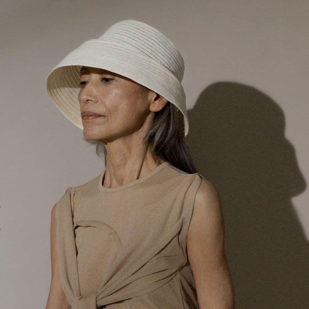 （お値下げ中）tocit トチエット　麦わら帽子　取り外し可能紐付き