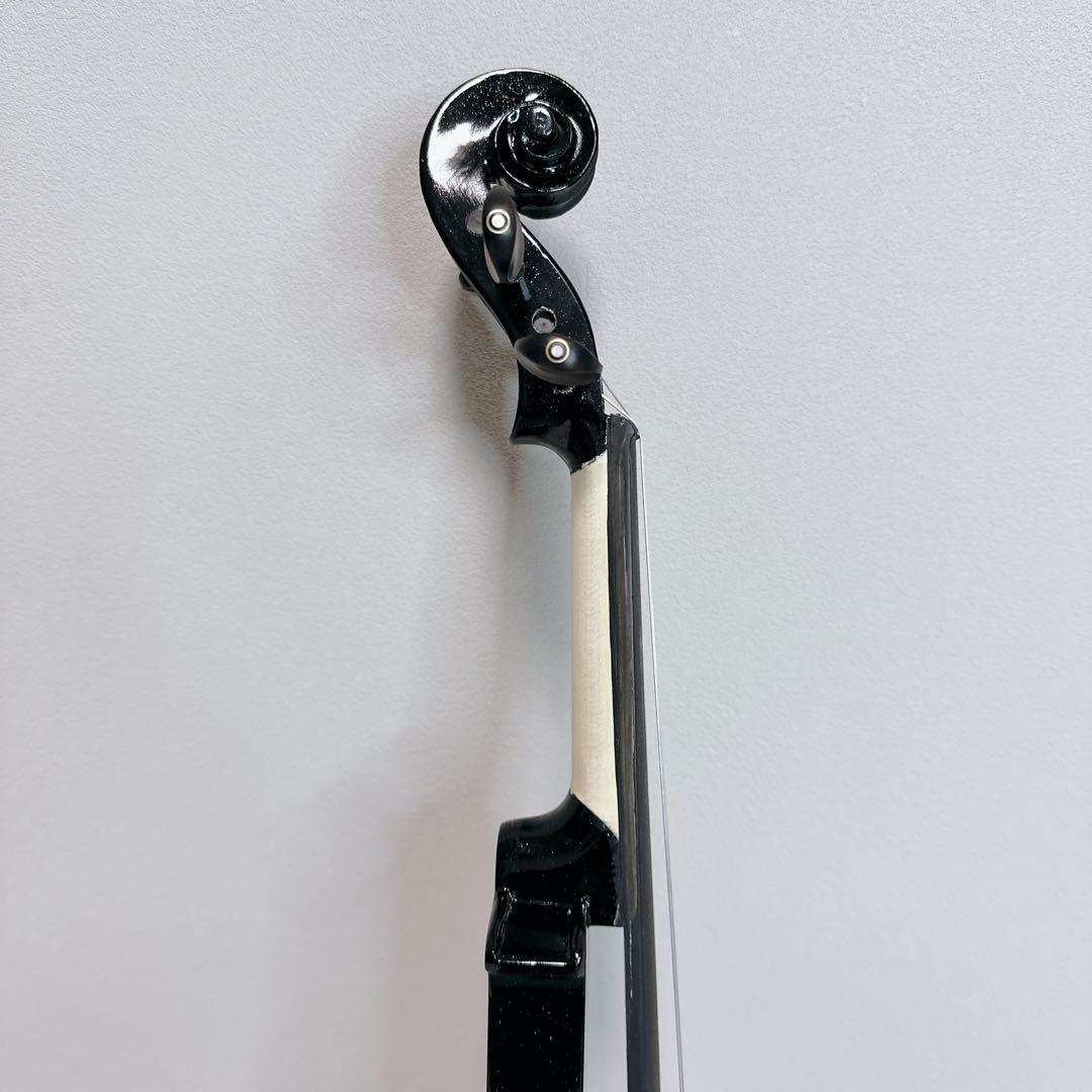 ENNBOM　サイレントバイオリン　HVPV-30　新品弦　ケース付属　4/4