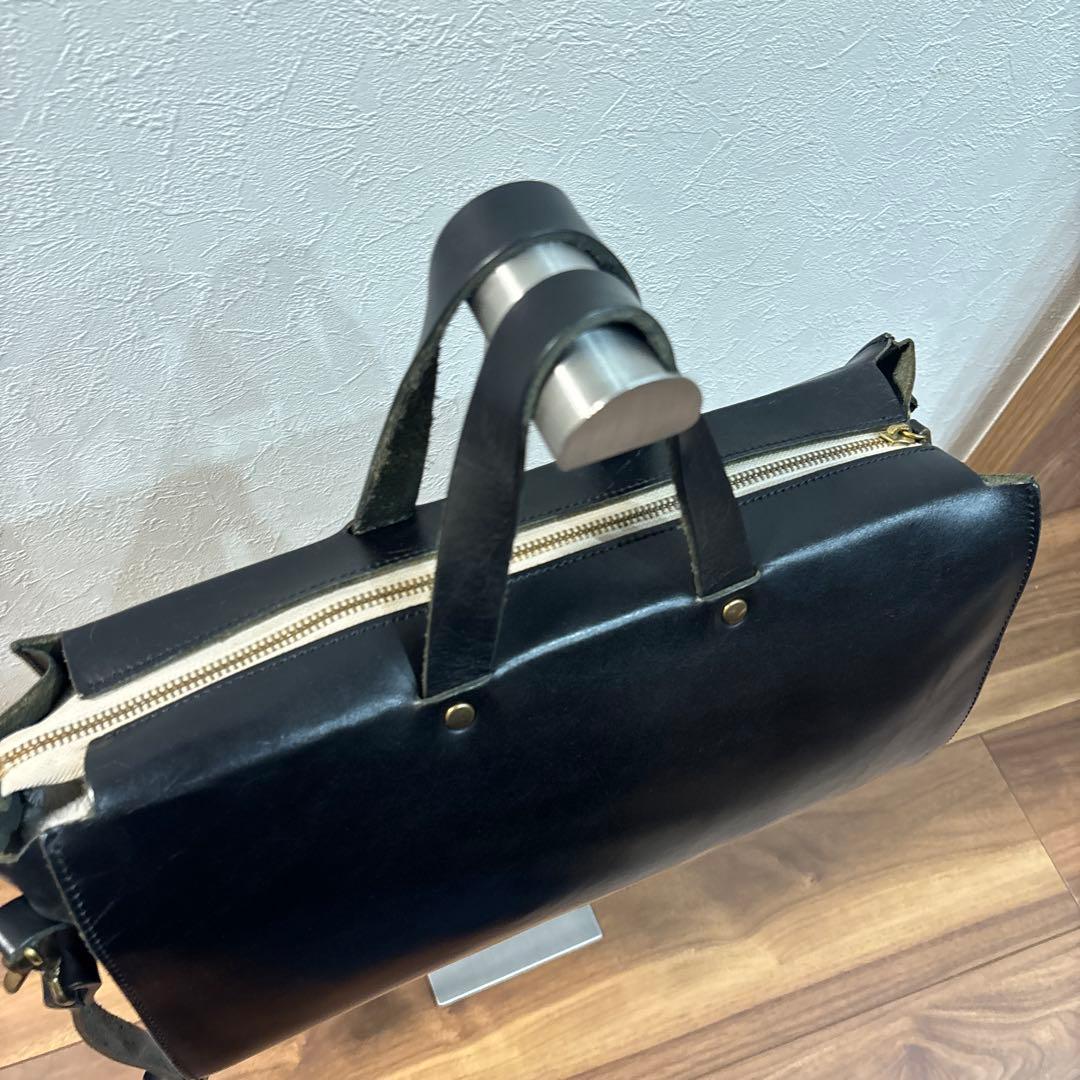 【美品】TIDEWAY LIGHT LEATHERシリーズ 2WAY ボストン