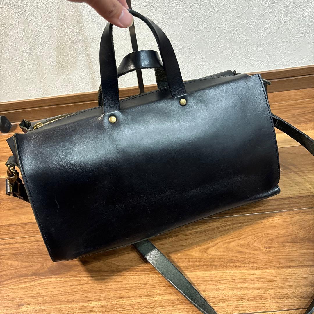 【美品】TIDEWAY LIGHT LEATHERシリーズ 2WAY ボストン