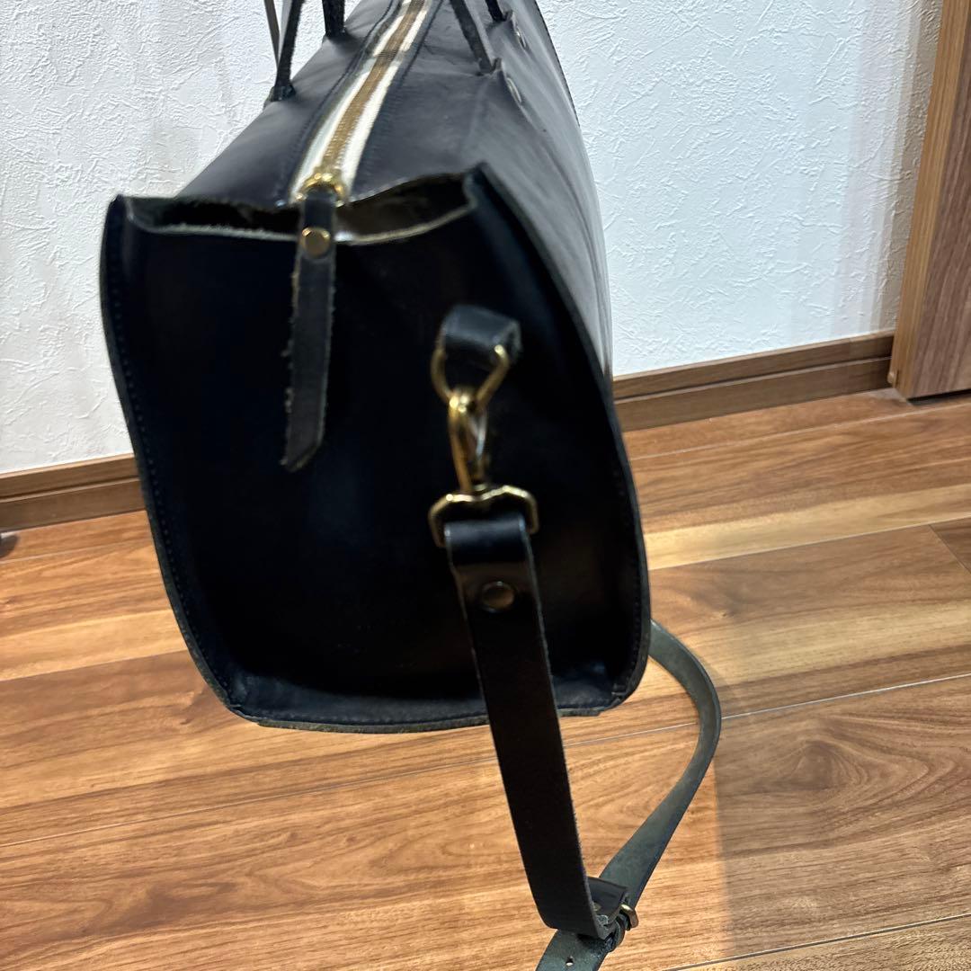 【美品】TIDEWAY LIGHT LEATHERシリーズ 2WAY ボストン