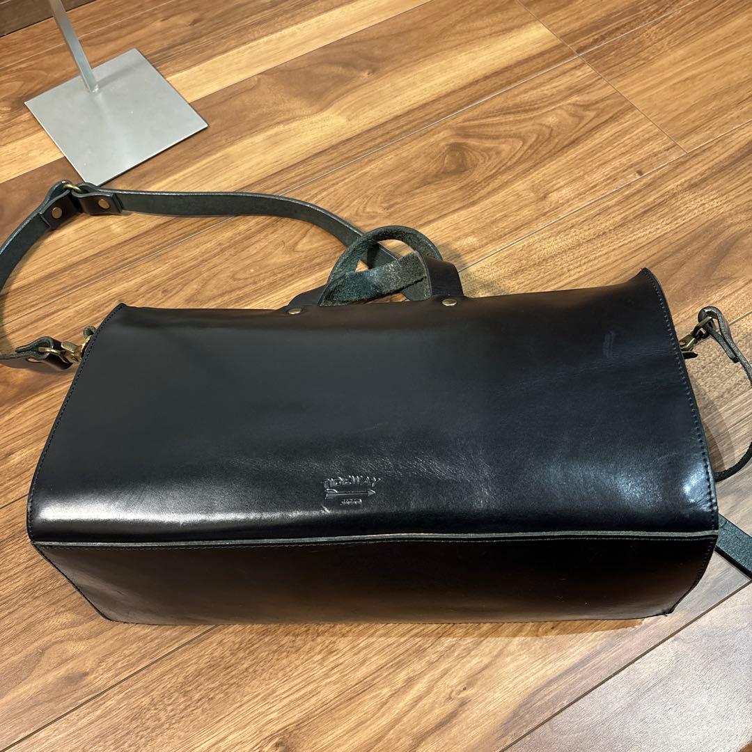 【美品】TIDEWAY LIGHT LEATHERシリーズ 2WAY ボストン