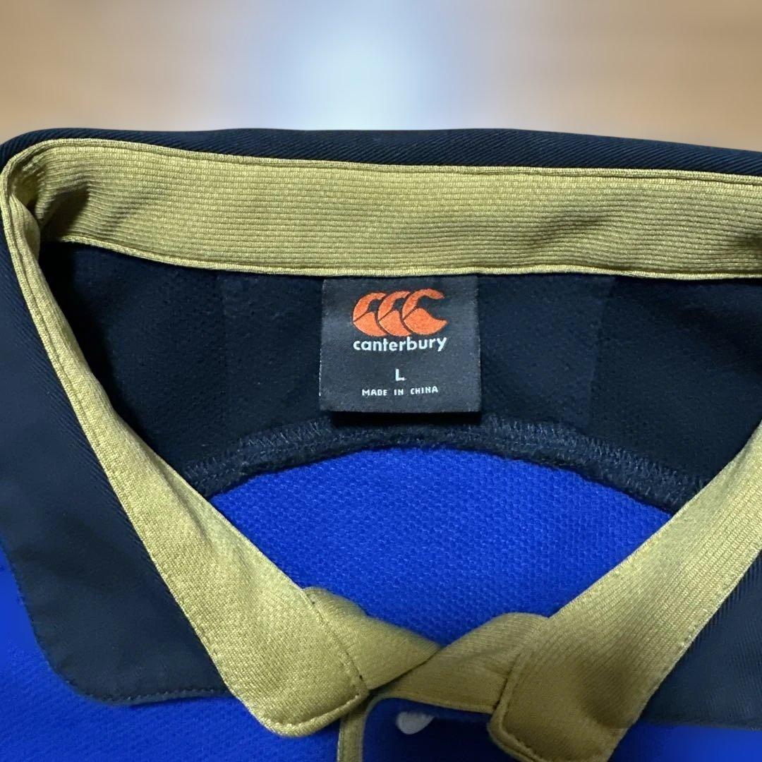 canterbury バース・ラグビー ラガーシャツ L
