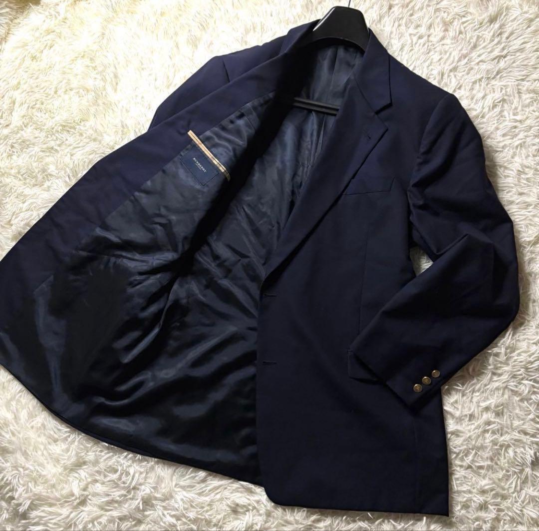 BURBERRY LONDON 紺ブレ2つボタン USA製 金ボタン