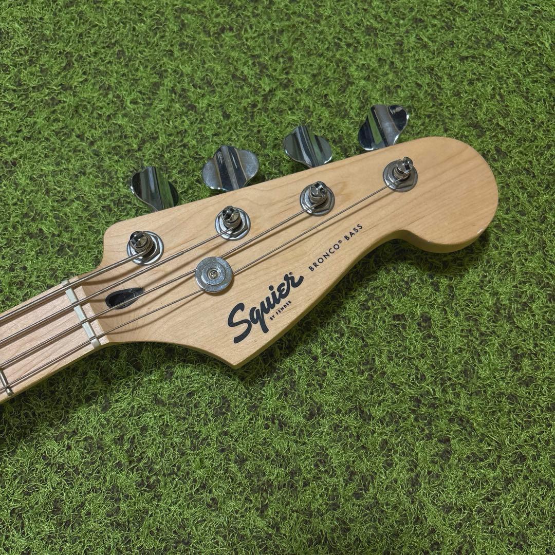 Squier by Fender bronco bass エレキベース ケース付
