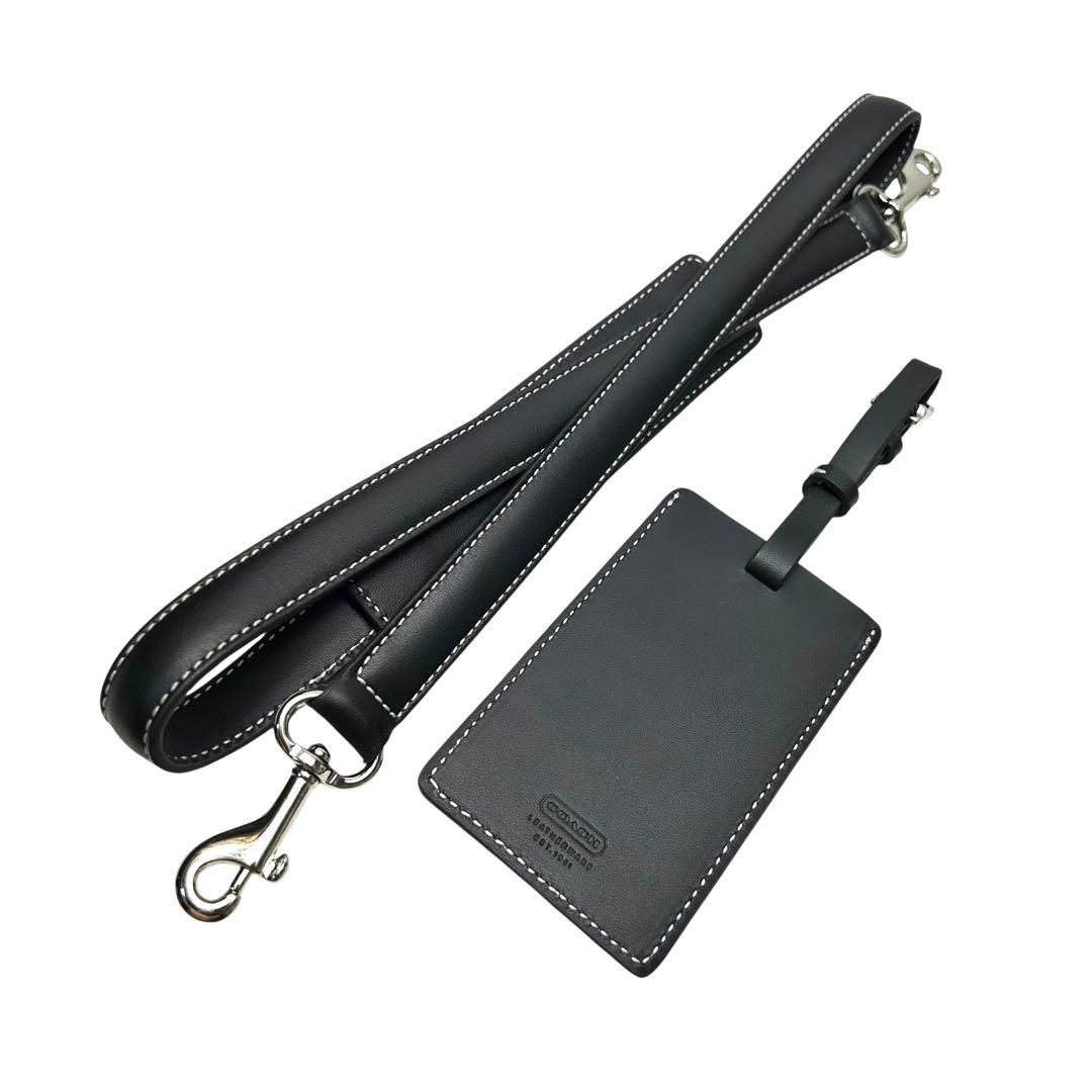 美品 COACH コーチ　ボストンバッグ　シグネチャー　2way 大容量　黒