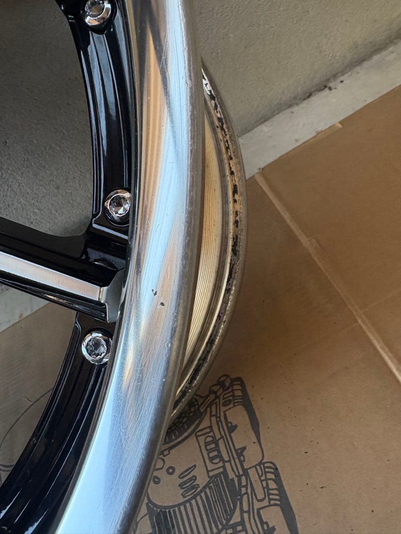 20インチホイール4本　空気圧センサーセット