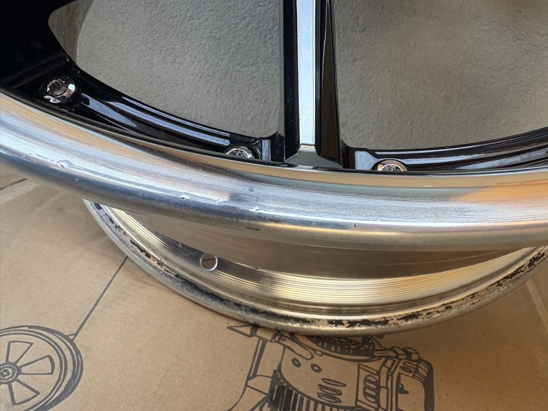 20インチホイール4本　空気圧センサーセット