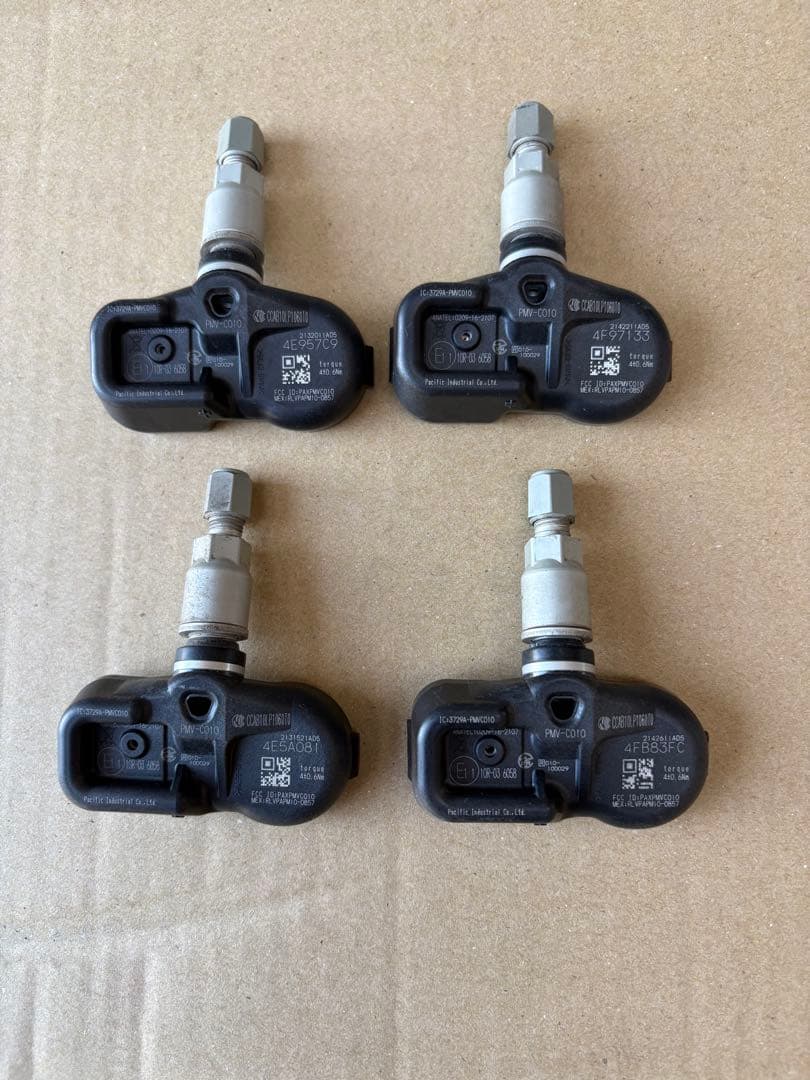 20インチホイール4本　空気圧センサーセット