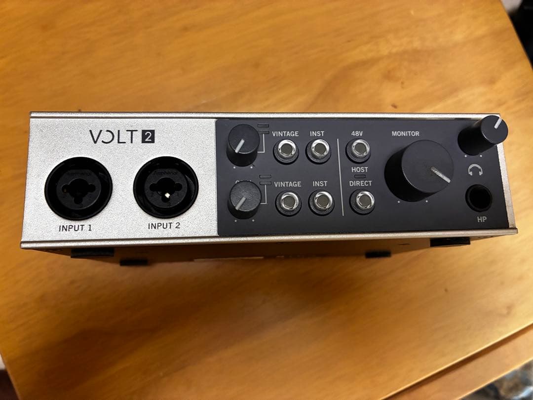 ユニバーサルオーディオVOLT 2 USBオーディオインターフェイス