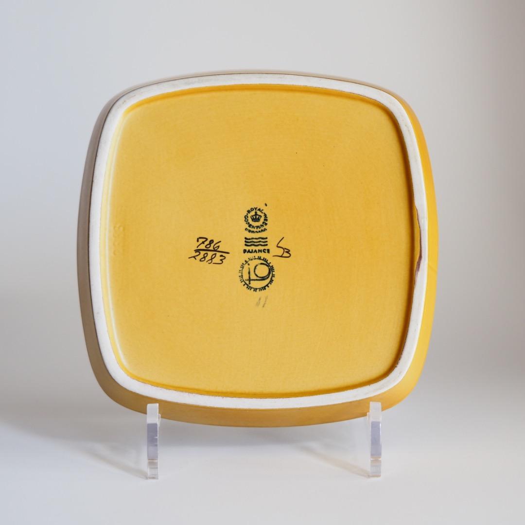 ロイヤルコペンハーゲン トレイ 169mm角 / ジョアンヌ・ゲァバー