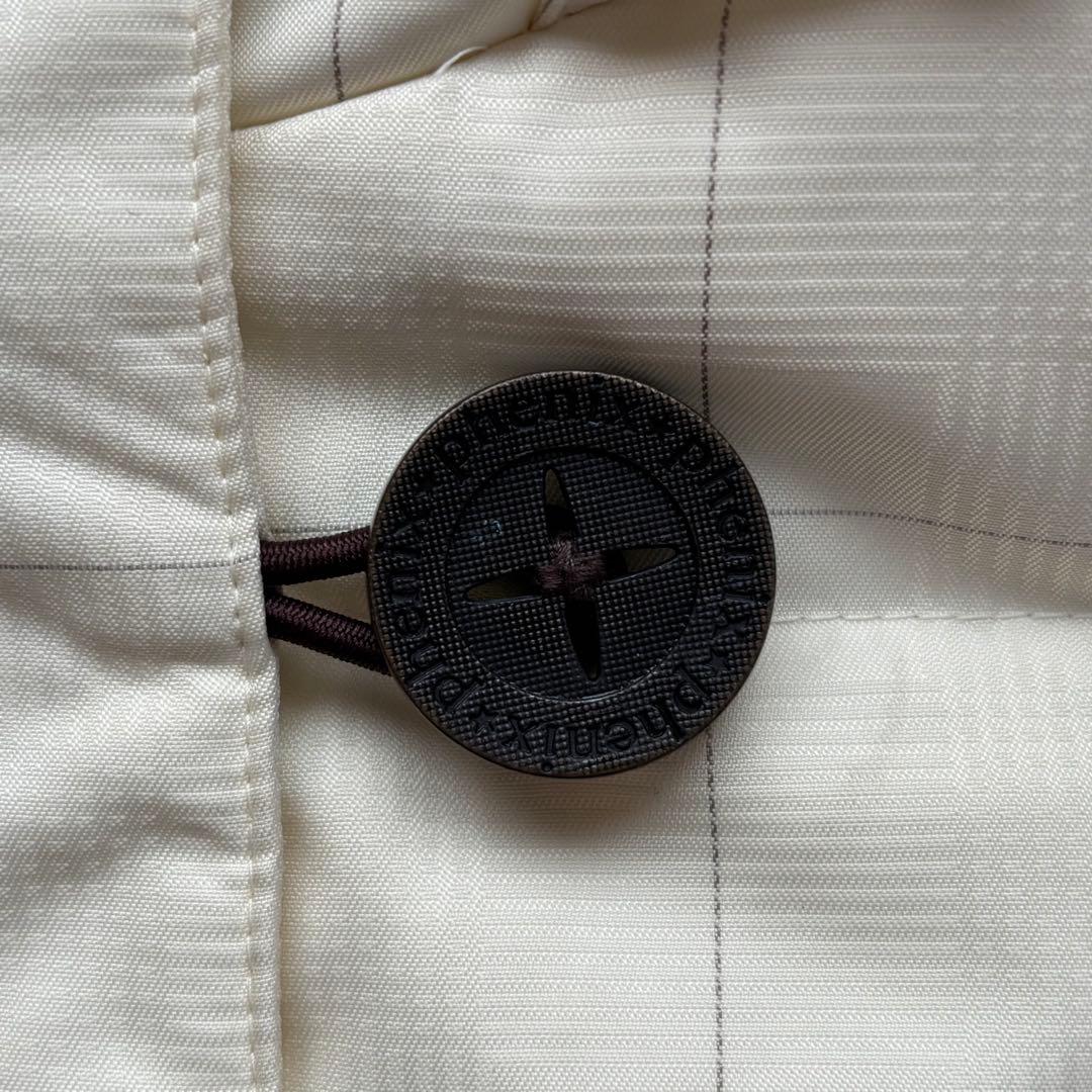 PHENIXホワイトジャケットとライトページュのパンツセット