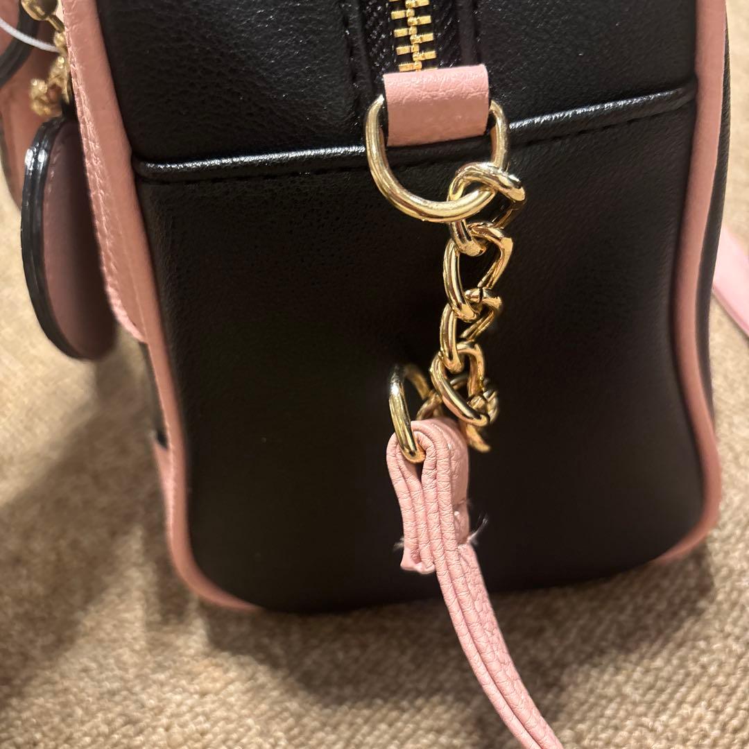 Juicy Couture ショルダーバッグ ブラック/ピンク