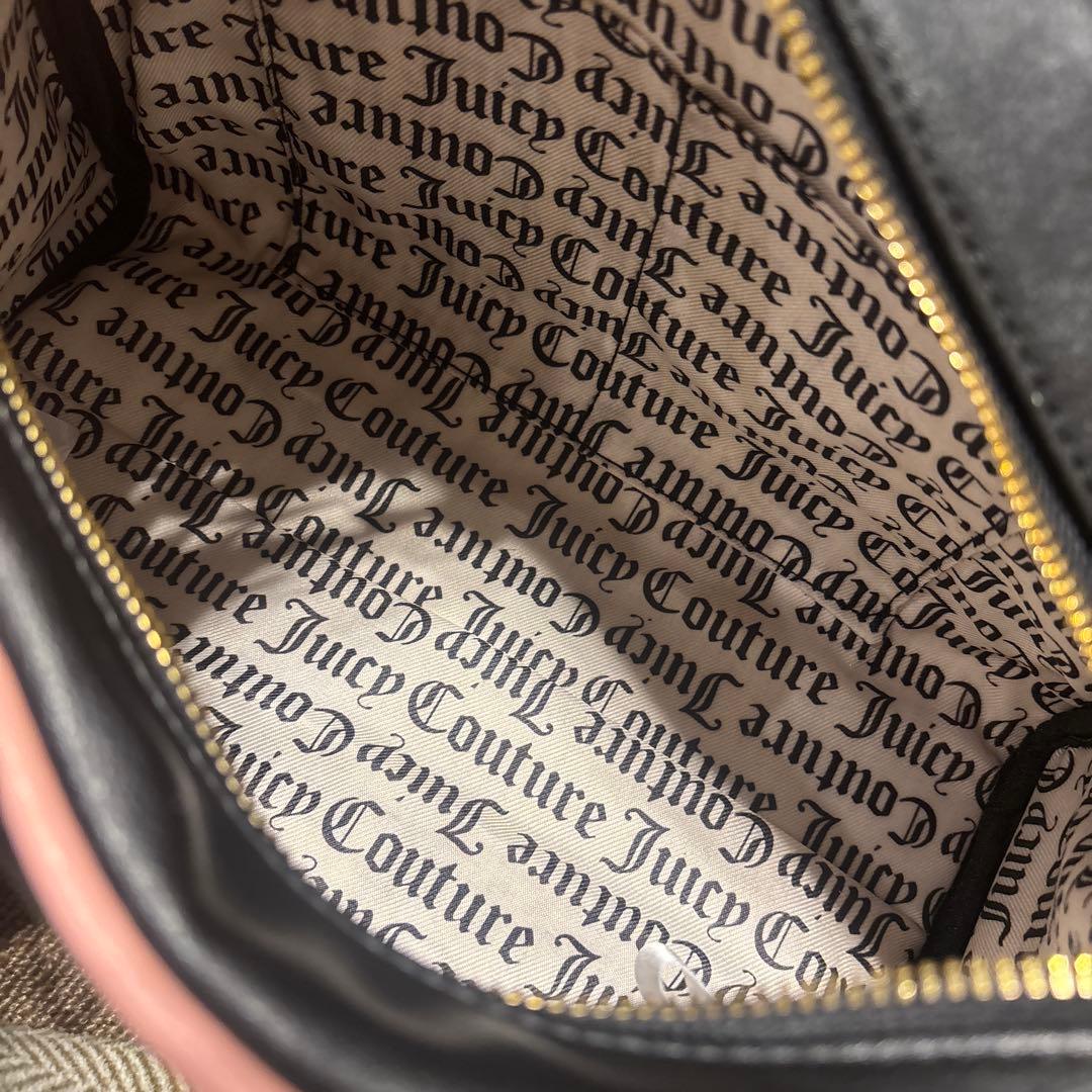 Juicy Couture ショルダーバッグ ブラック/ピンク