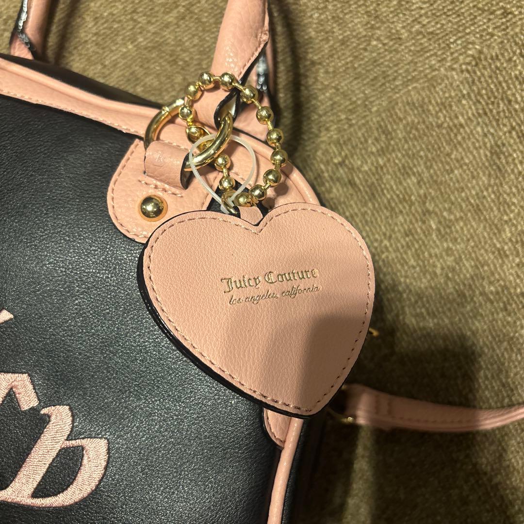 Juicy Couture ショルダーバッグ ブラック/ピンク