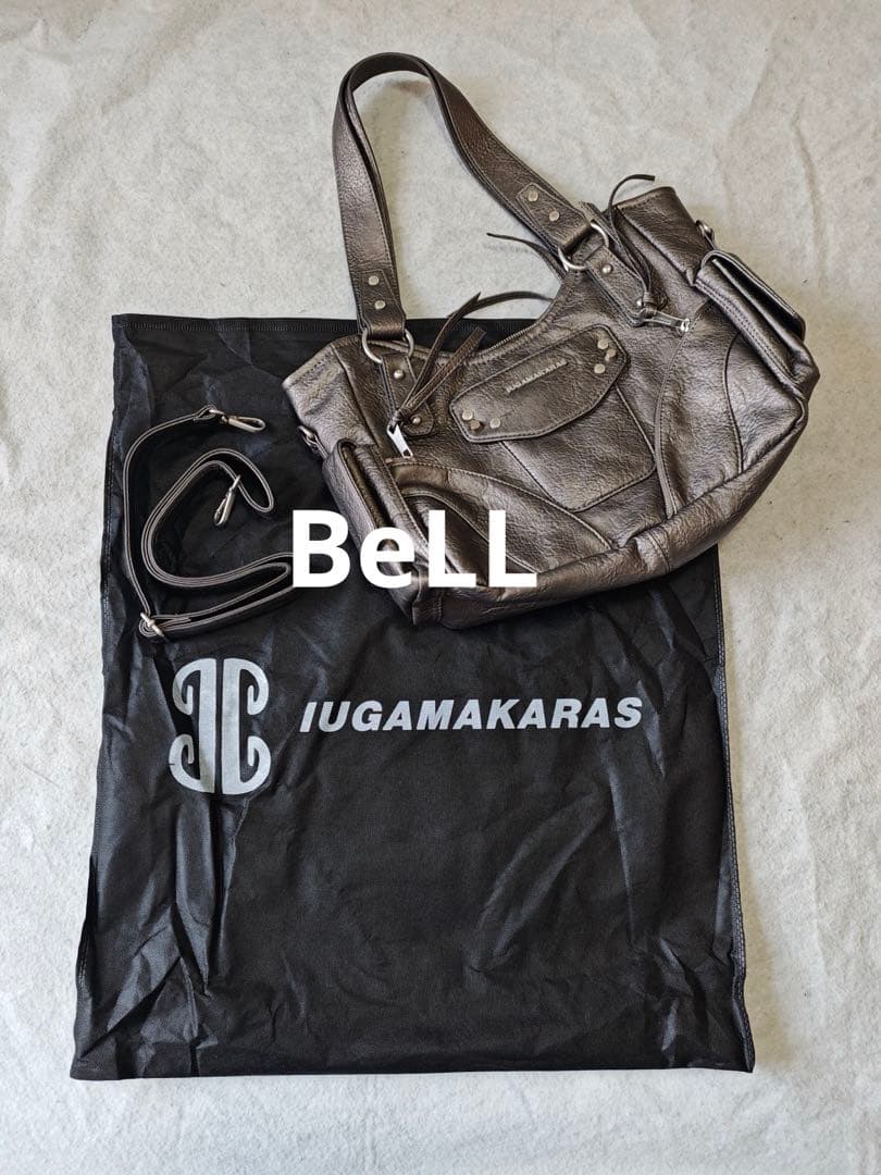 iugamakaras 2WAYバッグ ショルダーバッグ アッシュ