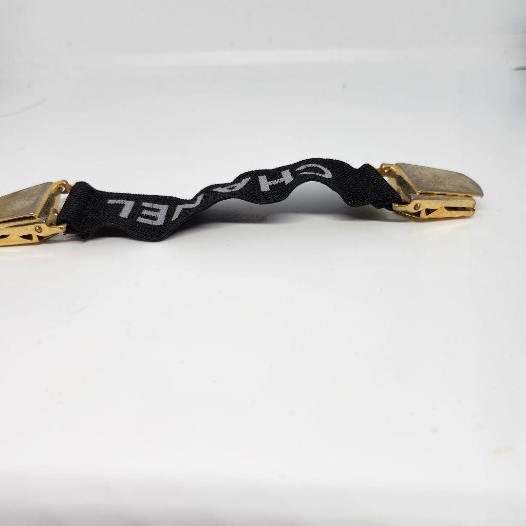 CHANEL シャネル アームバンド アームクリップ ゴールド ブラック 黒