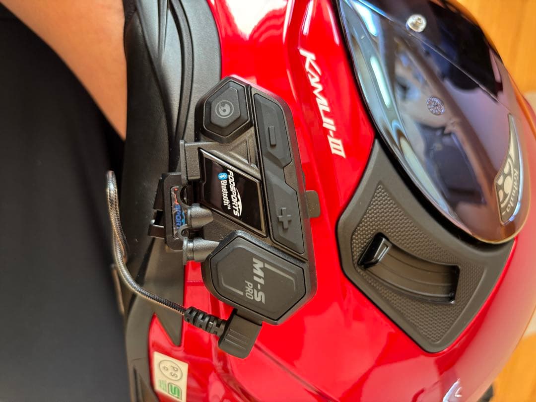 Kabuto カムイ3 フルフェイスヘルメット 赤