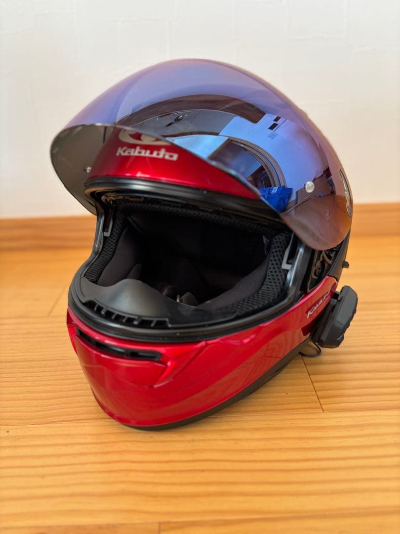 Kabuto カムイ3 フルフェイスヘルメット 赤