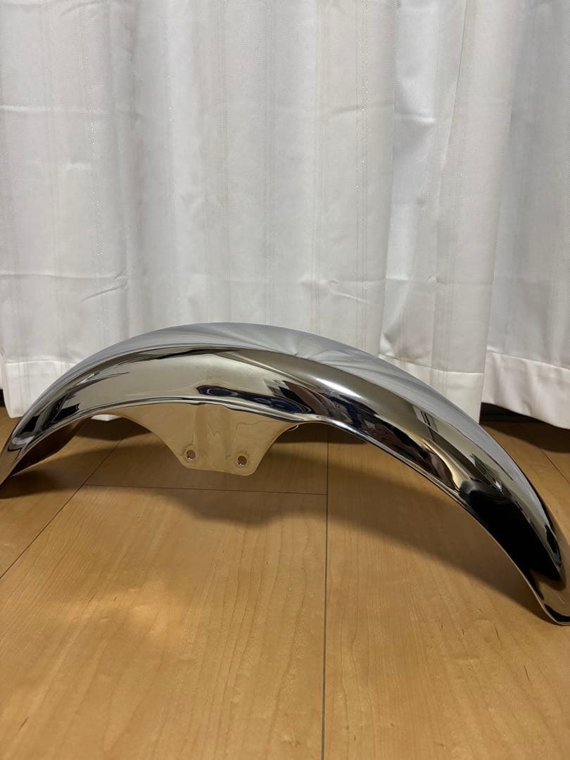 Z1/Z2 PMC製　メッキフロントフェンダー