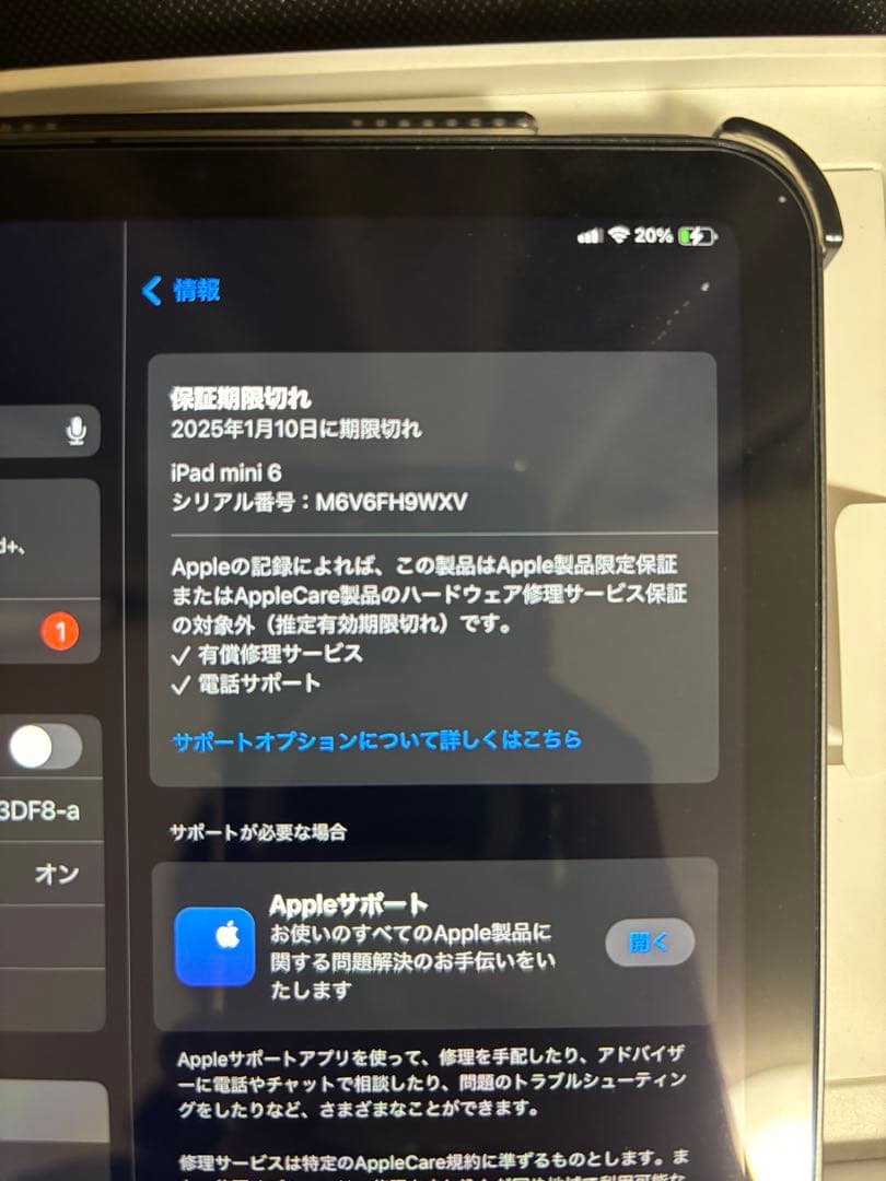 iPad mini 6 256GB WiFi セルラーモデル スペースグレイ