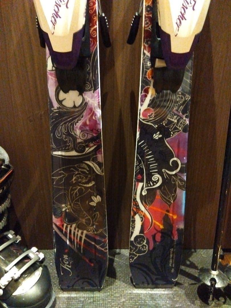 珍♡個性派♡/Fischer/レディース用/スキーセット/メンテ・WAX済み✔