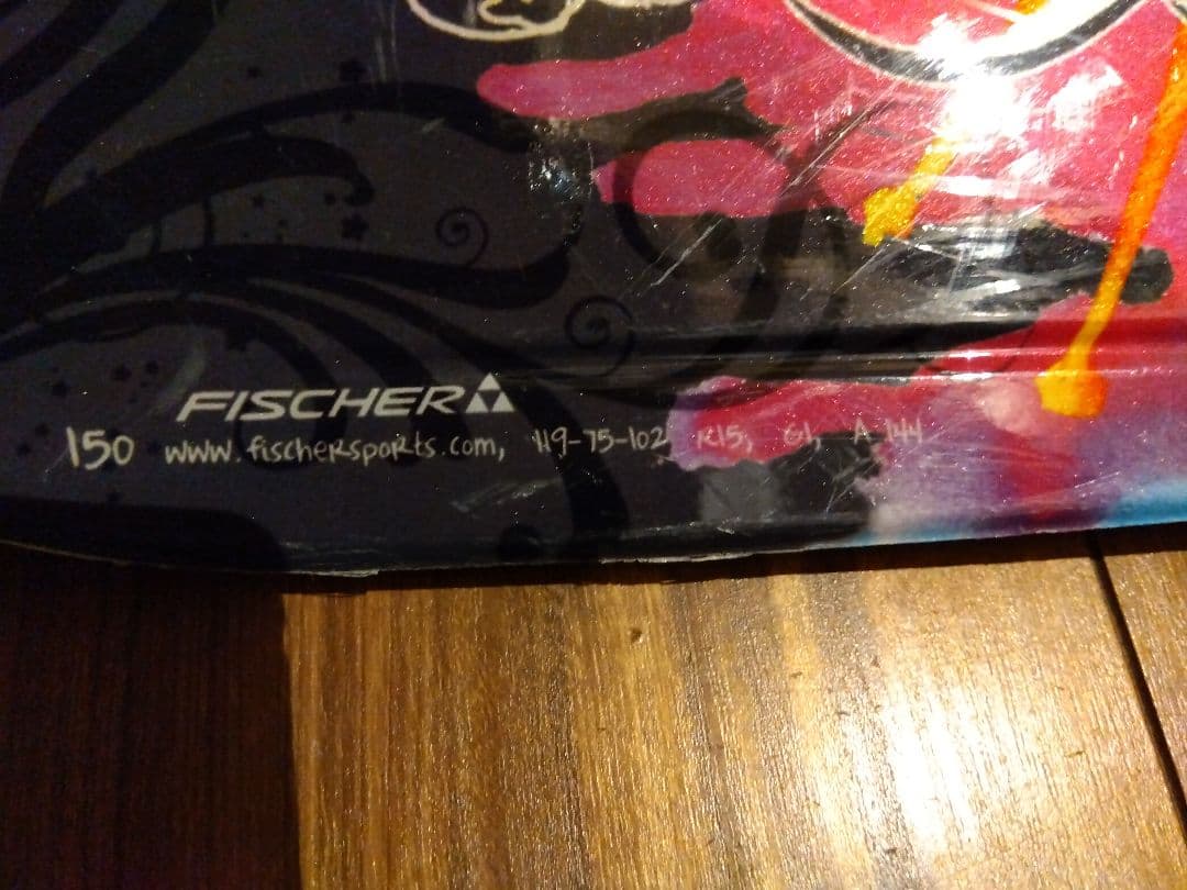 珍♡個性派♡/Fischer/レディース用/スキーセット/メンテ・WAX済み✔