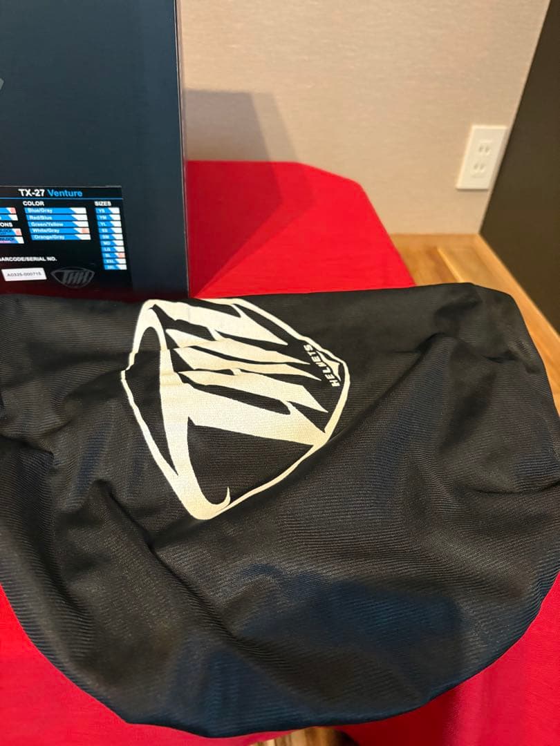 THHヘルメットTX-27 XLサイズ25年新品購入　オフロード　おまけ付