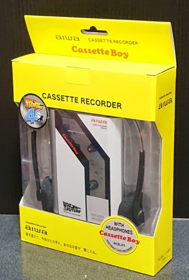 バック・トゥ・ザ・フューチャー ポータブルプレーヤー レプリカ