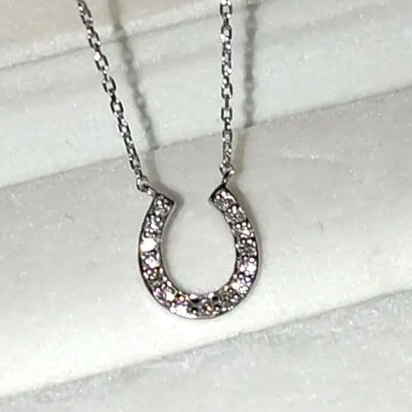 Vendome Aoyama　pt950　ホースシューネックレス 定価12万