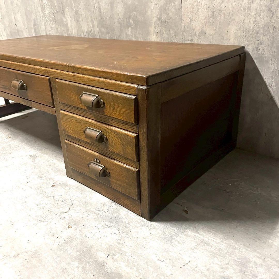 アンティーク 文机 和家具 無垢材 和モダン 長机 大正ロマン ヴィンテージ