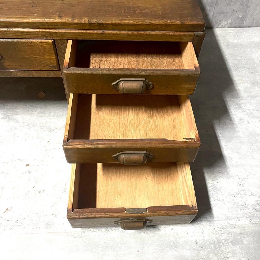 アンティーク 文机 和家具 無垢材 和モダン 長机 大正ロマン ヴィンテージ