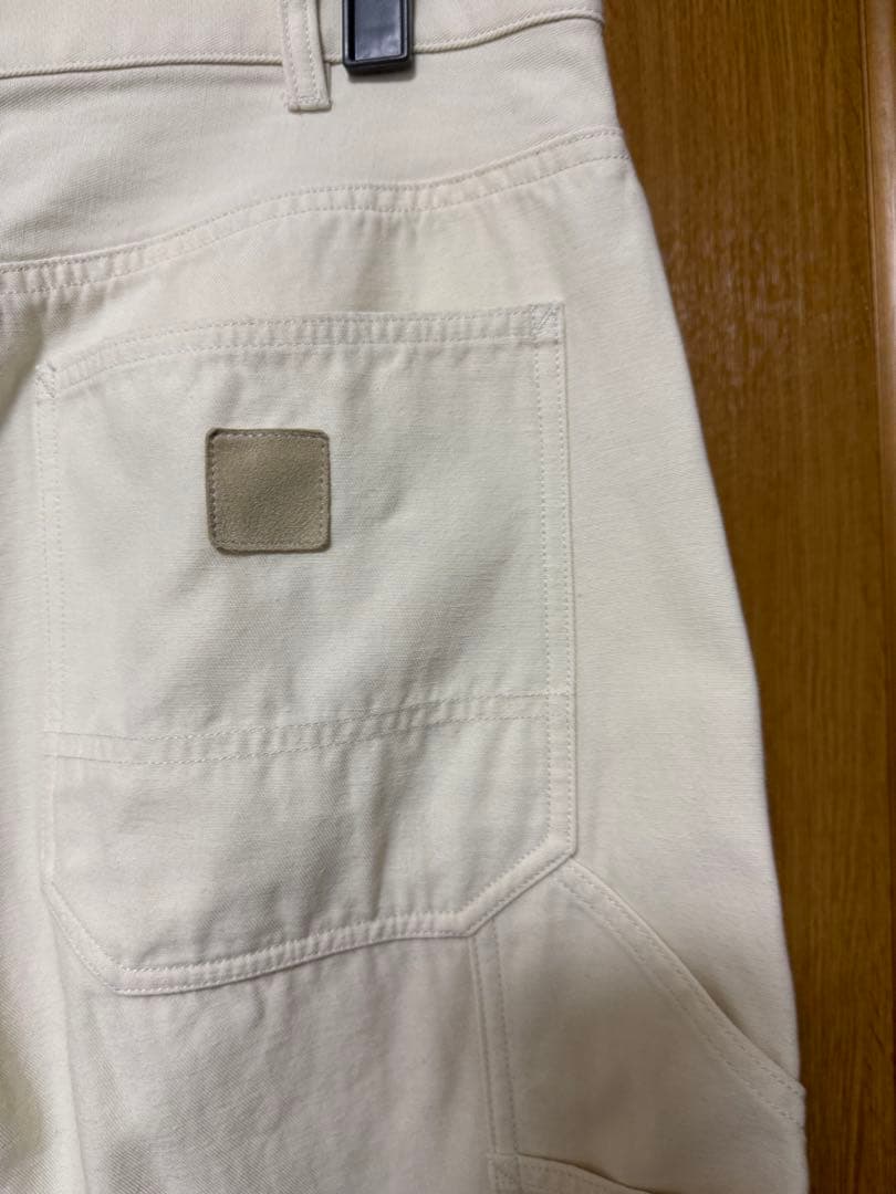 YLEVE ホワイト ペインターパンツ