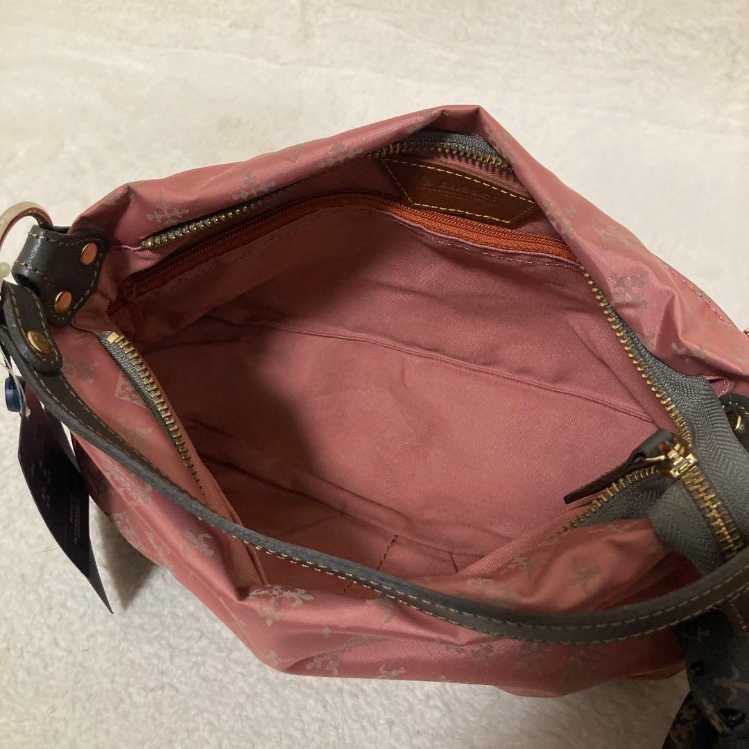 新品未使用 ラシット 2wayバッグ ショルダーバッグ チャーム russet