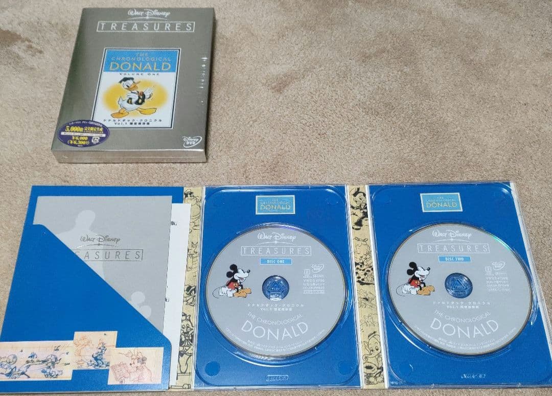 完全限定生産★ドナルドダック・クロニクル Vol.1 限定保存版★DVD2枚組