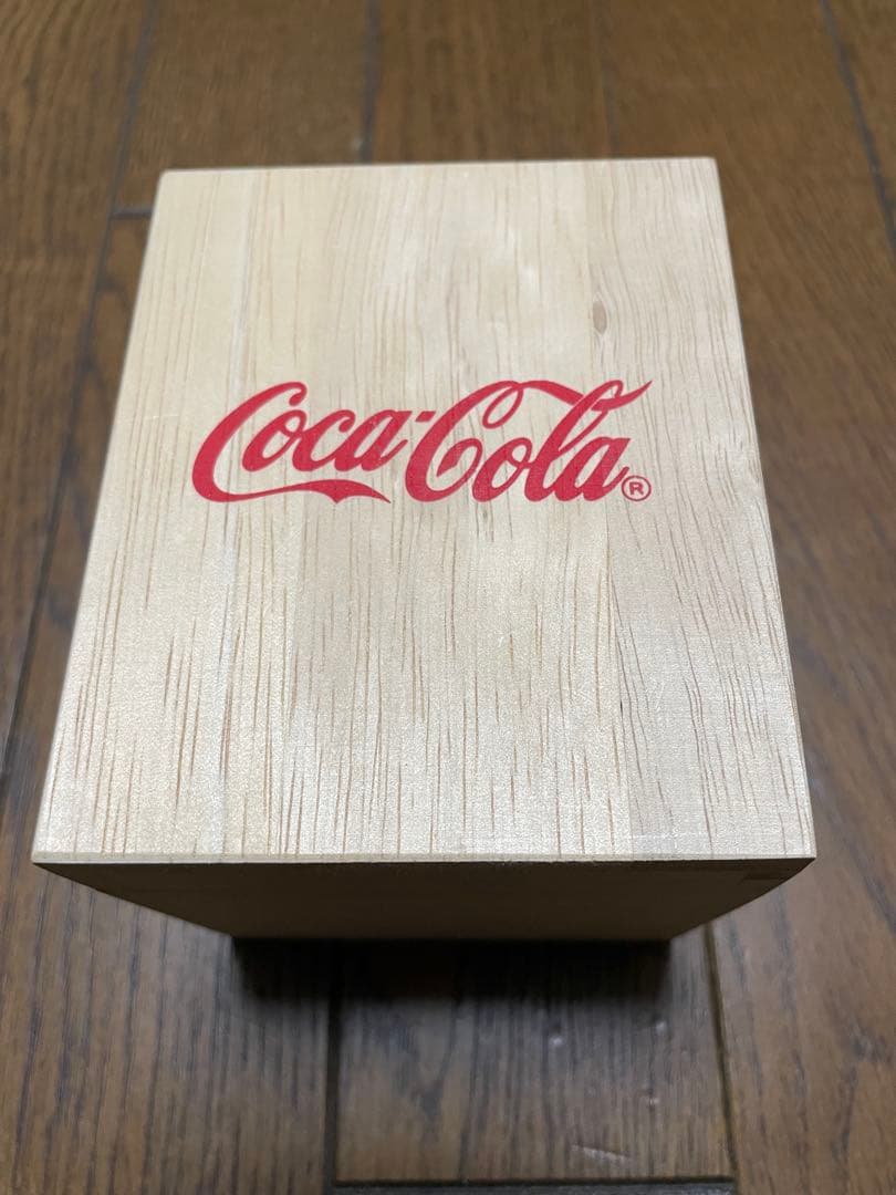 コカ・コーラ非売品　激レア　太武朗工房　江戸切子「琥珀」