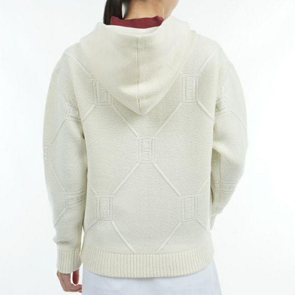 お値下げ！☆美品☆トミーヒルフィガー スケルトンフラッグ 裏地付ZIPセ－タ－