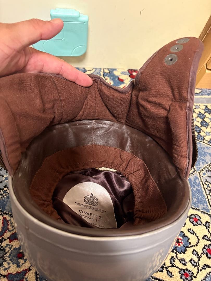 【中古美品】OWENS HELMETS BOWBILT 英国製