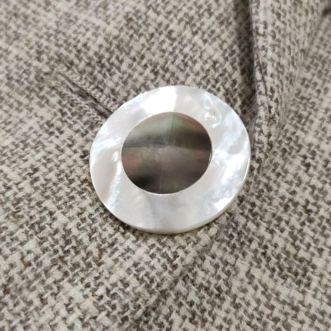 極美品✨GIORGIOARMANI　ウールツイードジャケット　大きいサイズ　46