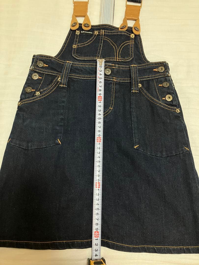 DOLCE&GABBANA ドルチェ&ガッバーナ デニム ワンピース サロペット