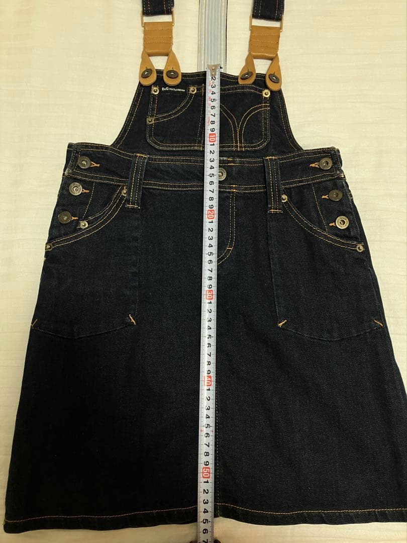 DOLCE&GABBANA ドルチェ&ガッバーナ デニム ワンピース サロペット