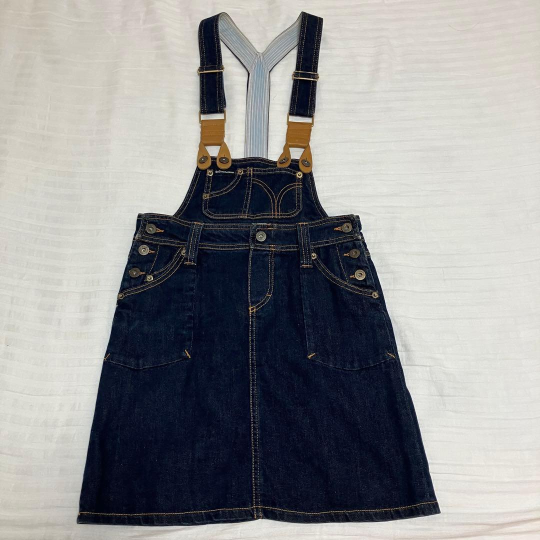 DOLCE&GABBANA ドルチェ&ガッバーナ デニム ワンピース サロペット