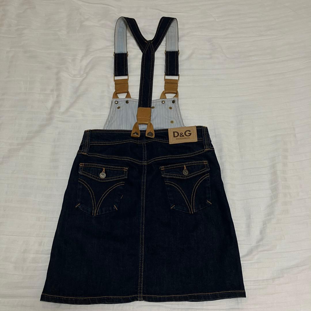 DOLCE&GABBANA ドルチェ&ガッバーナ デニム ワンピース サロペット