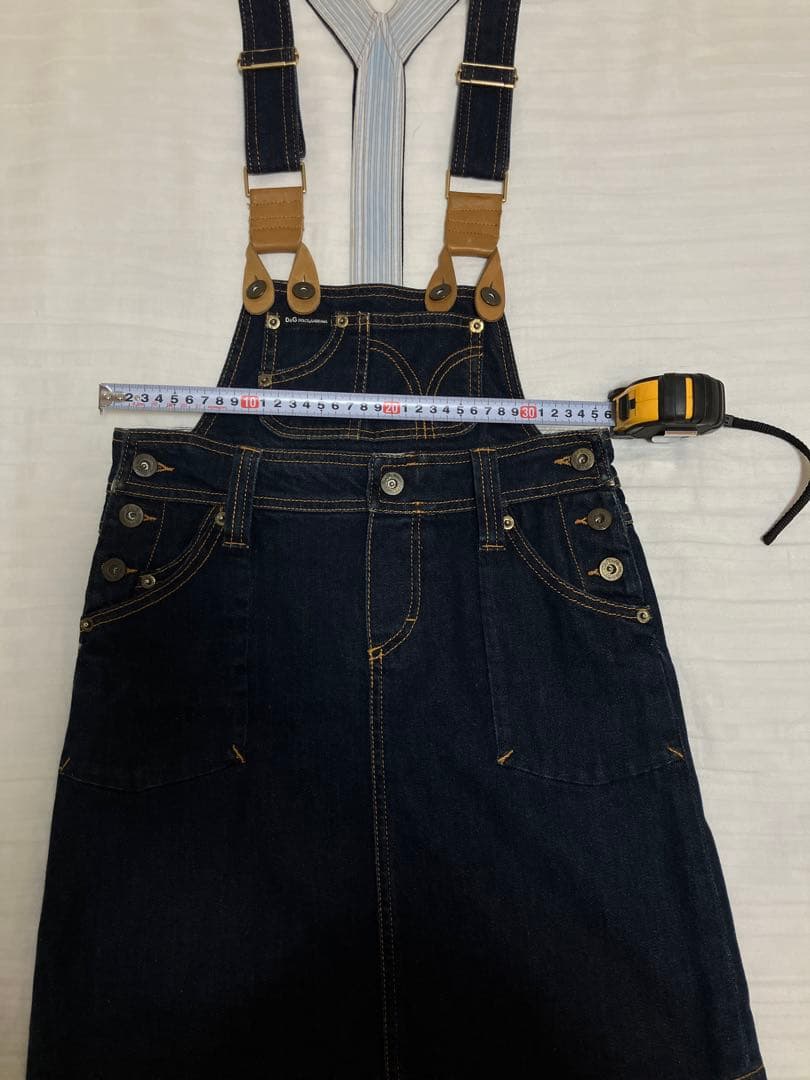 DOLCE&GABBANA ドルチェ&ガッバーナ デニム ワンピース サロペット